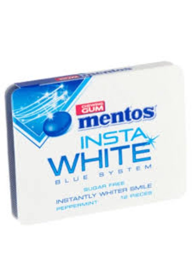 منتوس لبان منتوس خالي من السكر – 12 قطعة | طعم نعناع منعش، لبان طويل المفعول وخالي من السكر - Image 3